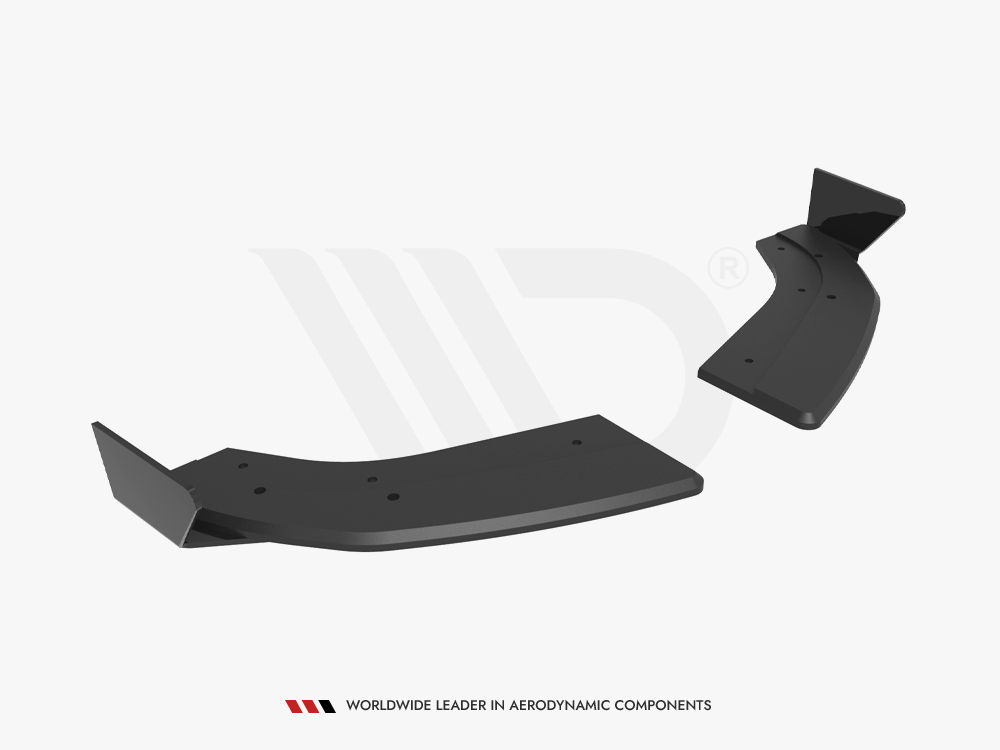 Maxton Design - STREET PRO REAR SIDE SPLITTERS + FLAPS FORD FIESTA ST MK6 Maxton