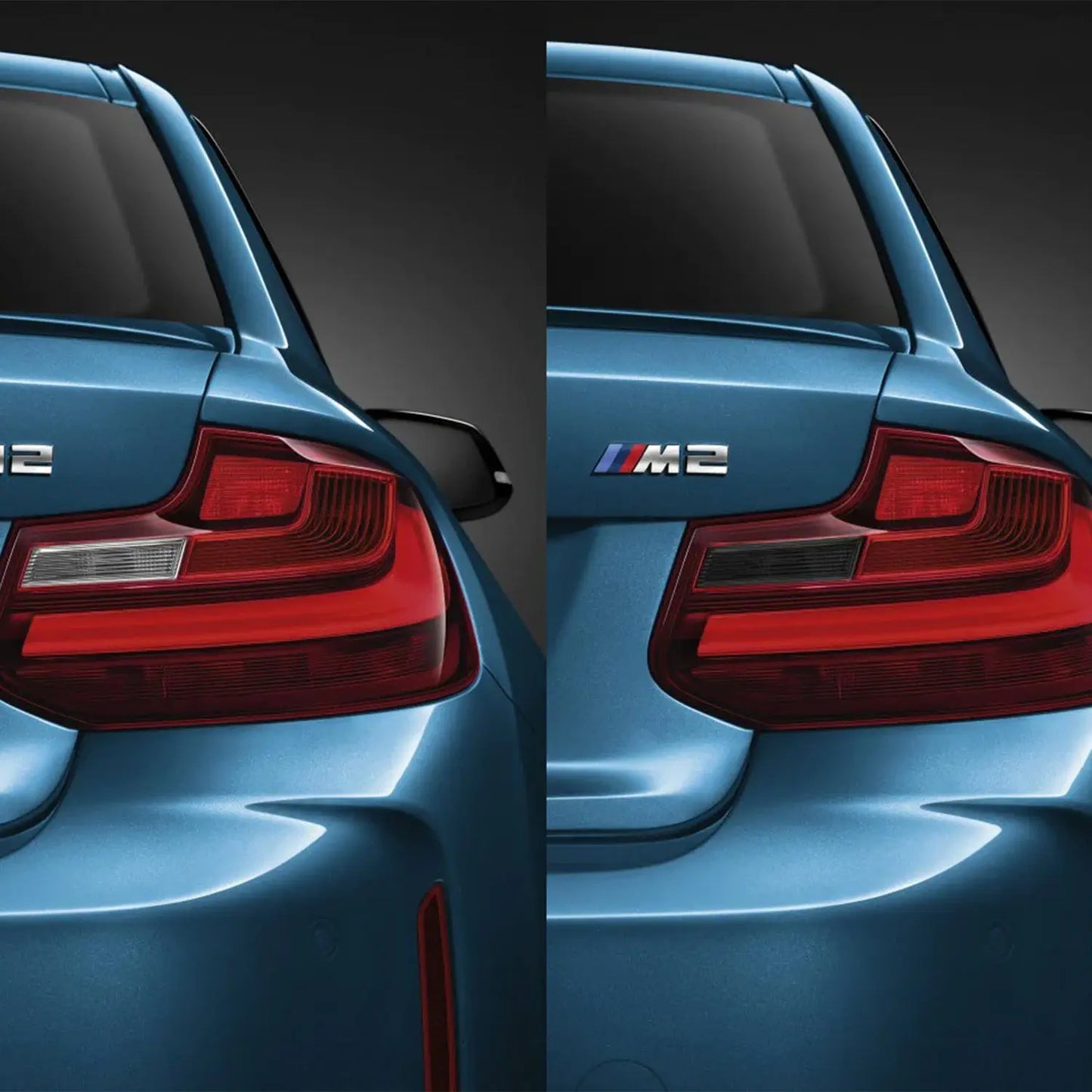 GoldenWrench BMW M2/2 Series Taillight Overlay Kit (F87/F22 Pre-LCI) GoldenWrench