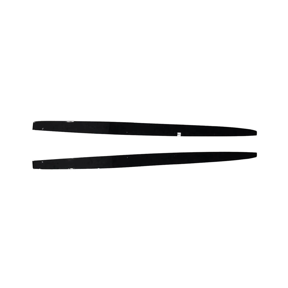 MHC Black BMW 1 Series LCI Full Length Side Skirts In Gloss Black (F20/F21) R44 Performance