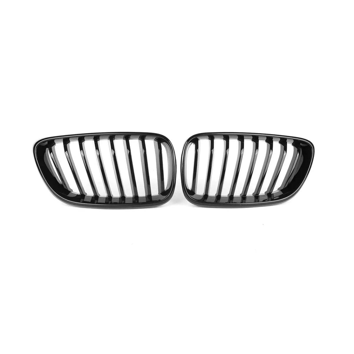 MHC Black BMW M2/2 Series Single Slat Front Grilles In Gloss Black (F87/F22/F23) MHC
