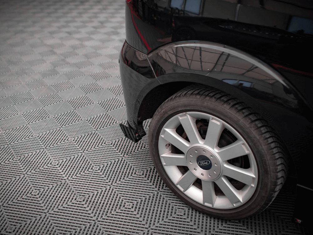 Maxton Design - STREET PRO REAR SIDE SPLITTERS + FLAPS FORD FIESTA ST MK6 Maxton