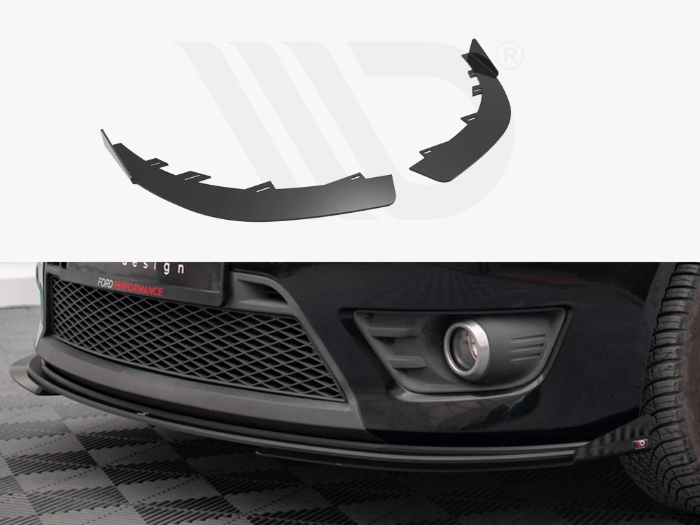Maxton Design - FRONT FLAPS FORD FIESTA ST MK6 Maxton