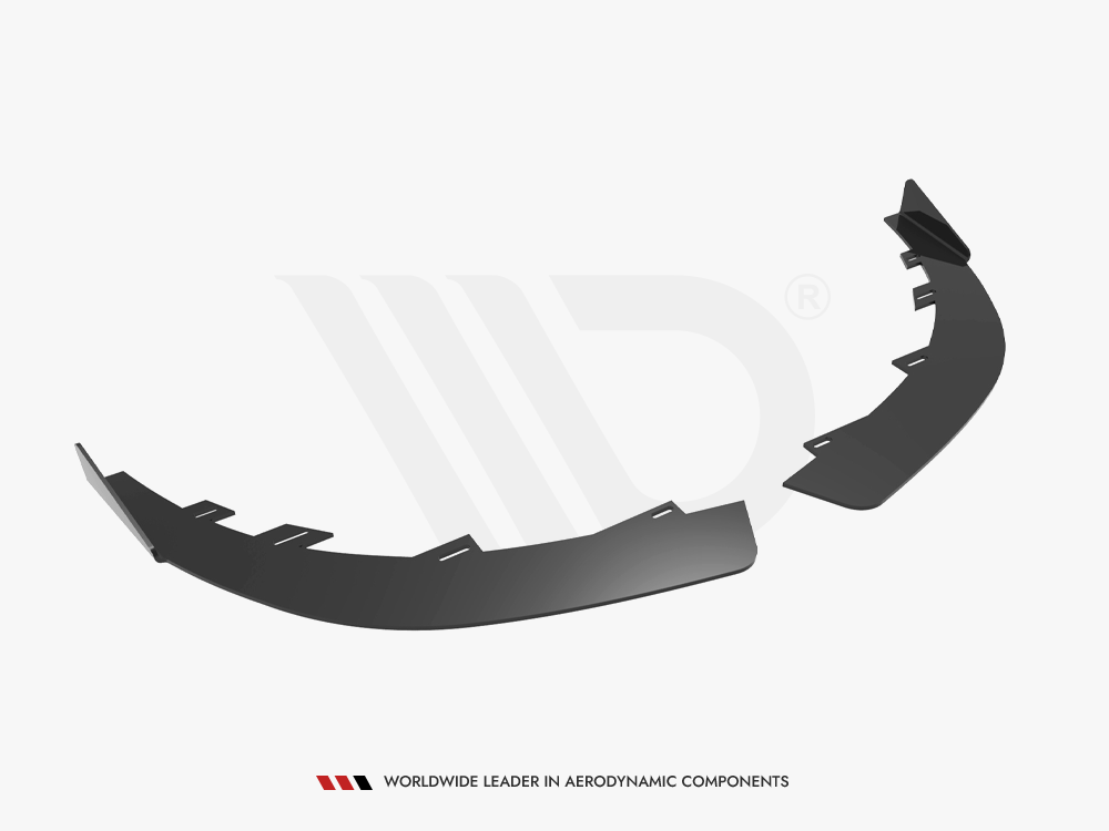 Maxton Design - FRONT FLAPS FORD FIESTA ST MK6 Maxton