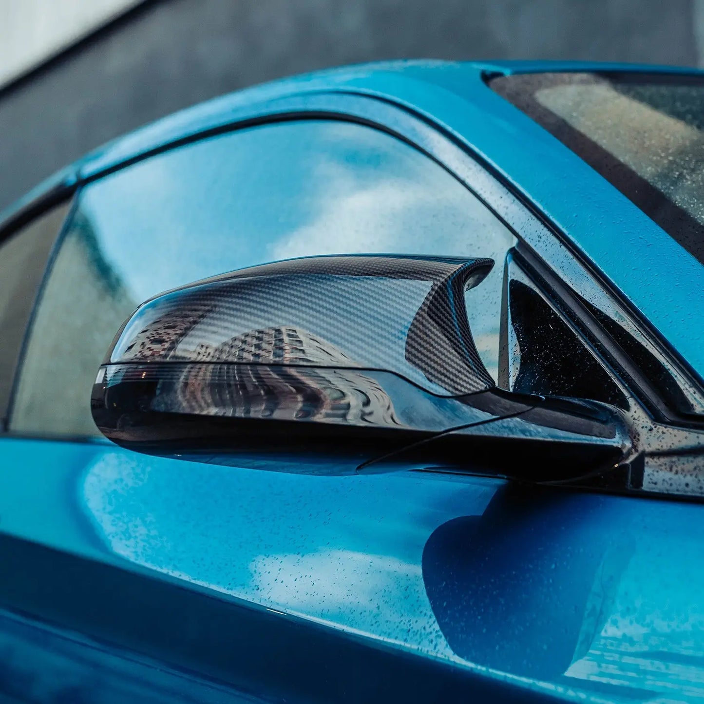 MHC+ BMW M3/M4/M2 Competition RHD Wing Mirror Covers In Pre Preg Carbon Fibre (F80/F82/F83/F87) MHC