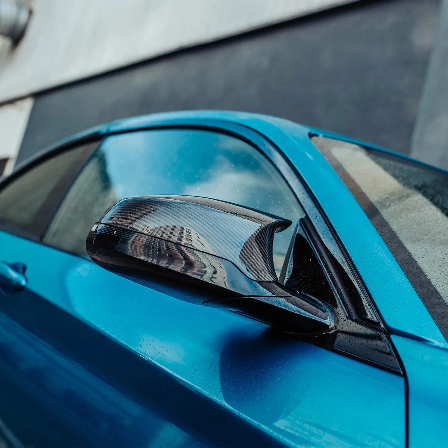 MHC+ BMW M3/M4/M2 Competition RHD Wing Mirror Covers In Pre Preg Carbon Fibre (F80/F82/F83/F87) MHC