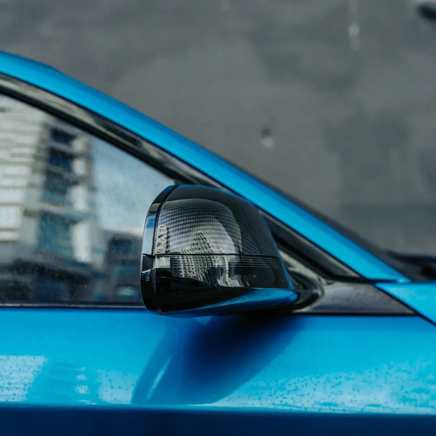 MHC+ BMW M3/M4/M2 Competition RHD Wing Mirror Covers In Pre Preg Carbon Fibre (F80/F82/F83/F87) MHC