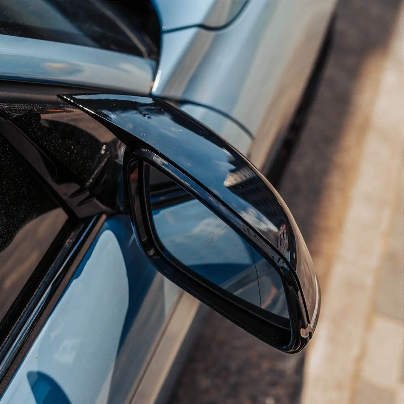 MHC Black BMW M Style Wing Mirror Replacement Covers In Gloss Black MHC