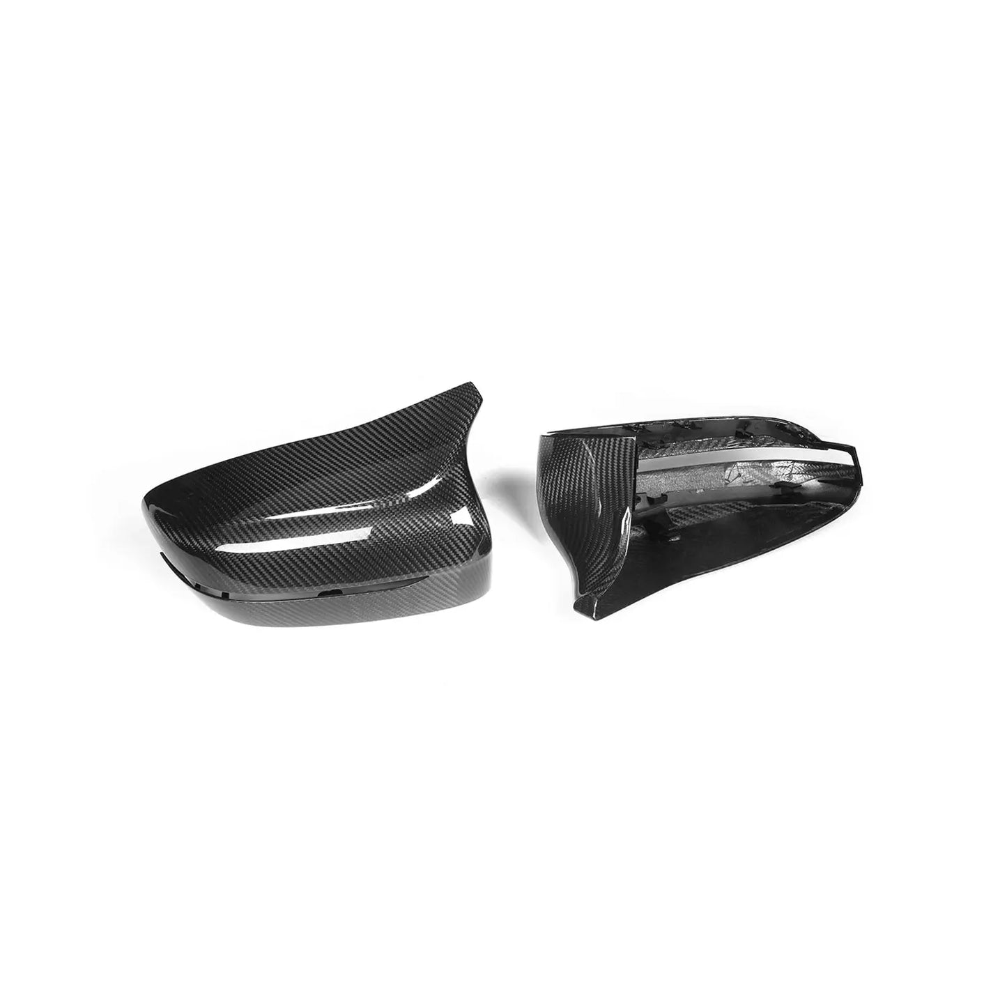 MHC+ BMW M5 F90 Wing Mirror Covers In Gloss Pre Preg Carbon Fibre (2018+ F90) MHC