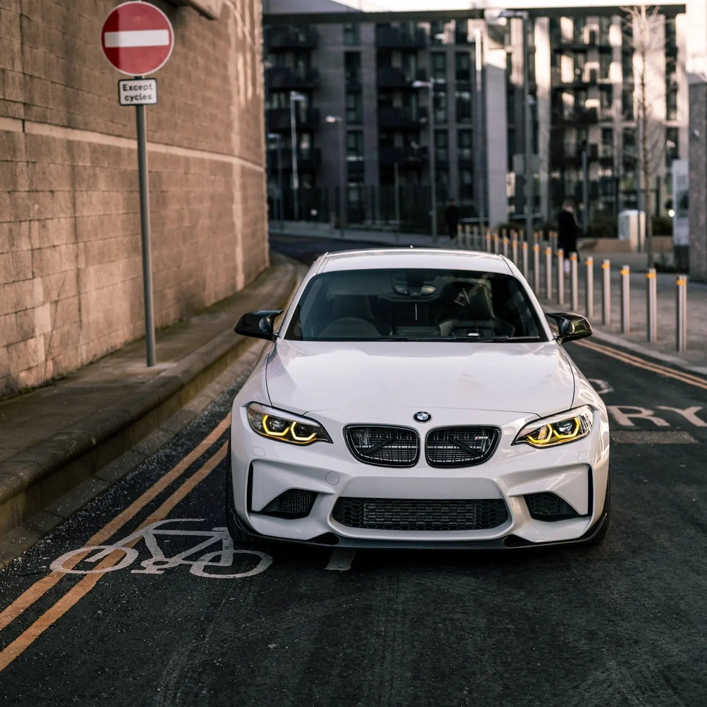 R44 BMW M2/2 Series CSL Yellow Daytime Running Lights LED Module Set (F87/F22/F23) R44 Performance