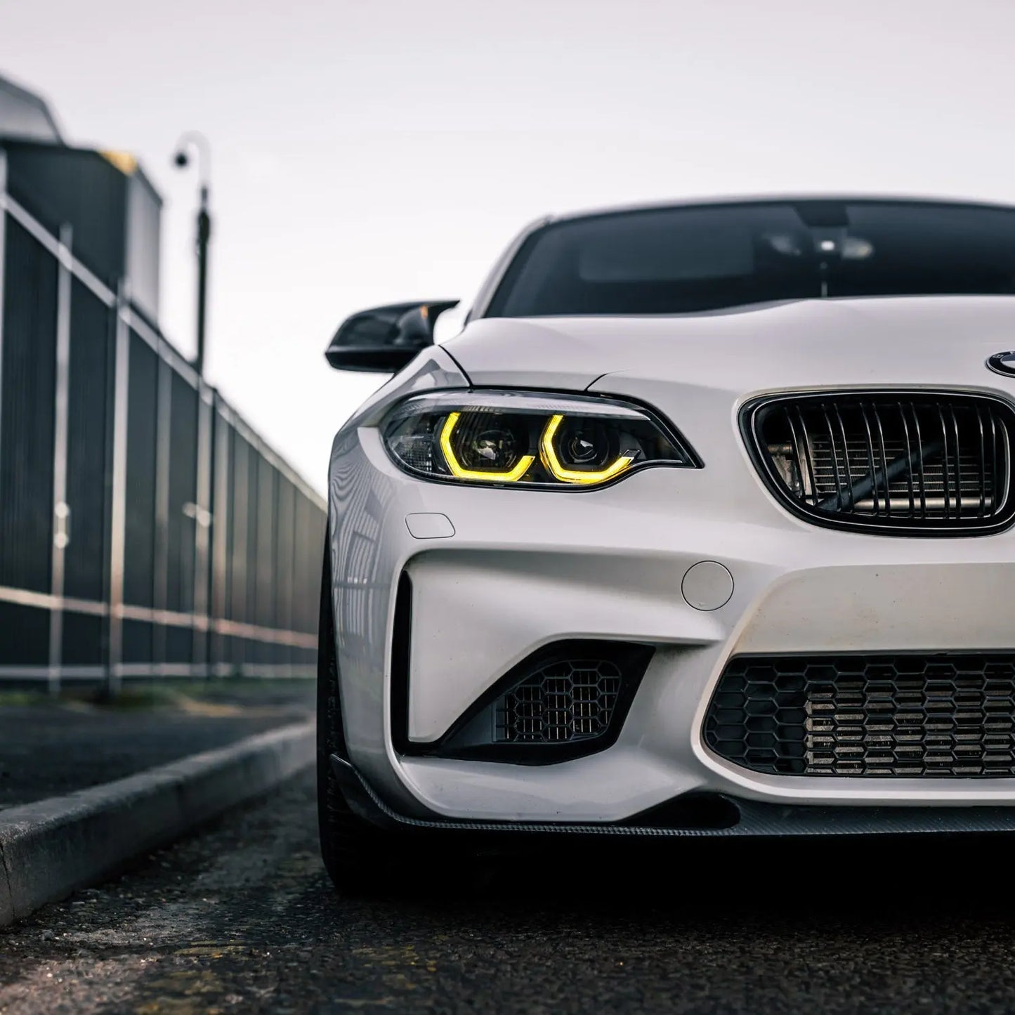 R44 BMW M2/2 Series CSL Yellow Daytime Running Lights LED Module Set (F87/F22/F23) R44 Performance