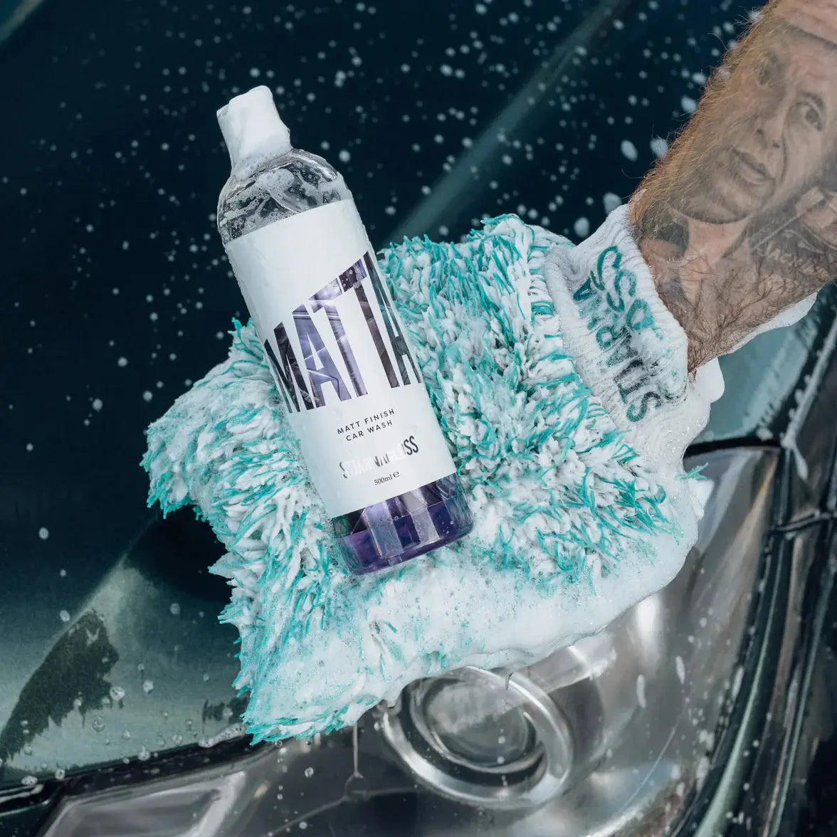 Stjarnagloss Lurvig - Microfibre Car Wash Mitt Stjarnagloss