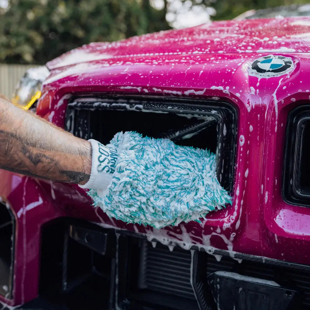 Stjarnagloss Lurvig - Microfibre Car Wash Mitt Stjarnagloss