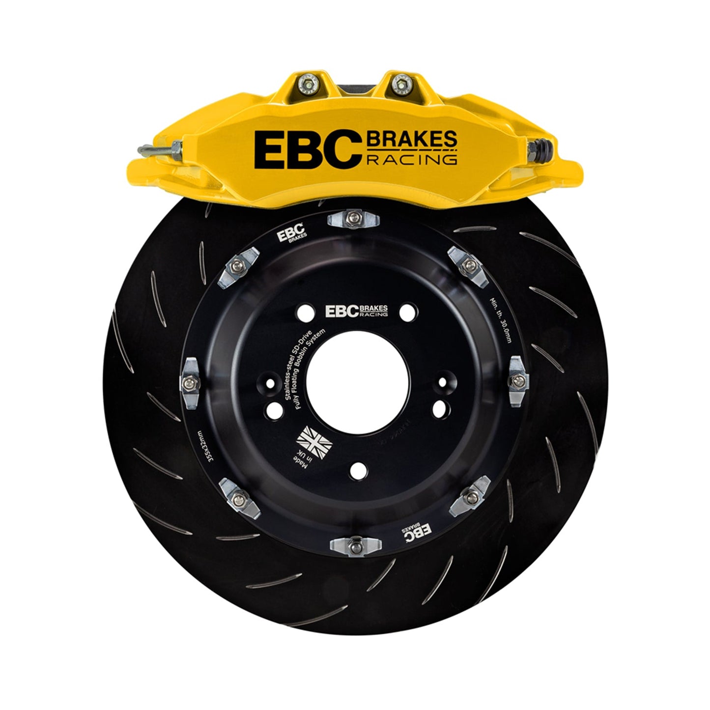 EBC Racing BMW F2X M-Lite 6 Piston Apollo Front Big Brake Kit 355mm (M135i, M140i, M235i & M240i) R44 Performance