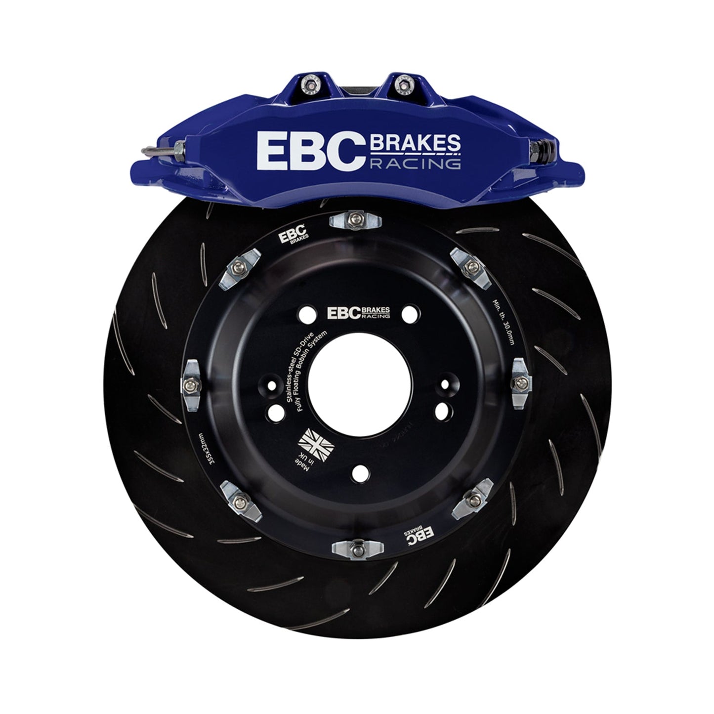 EBC Racing BMW F2X M-Lite 6 Piston Apollo Front Big Brake Kit 355mm (M135i, M140i, M235i & M240i) R44 Performance