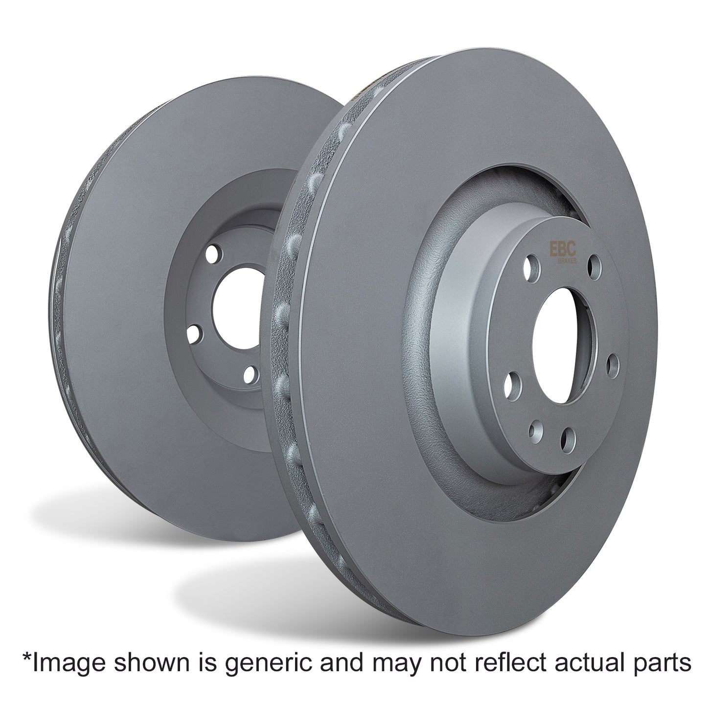 EBC Brakes Standard Disc Premium OE Replacement (Pair) - MK6 ST150 rear