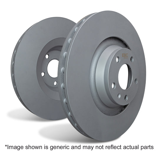 EBC Brakes Standard Disc Premium OE Replacement (Pair) - MK6 ST150 front