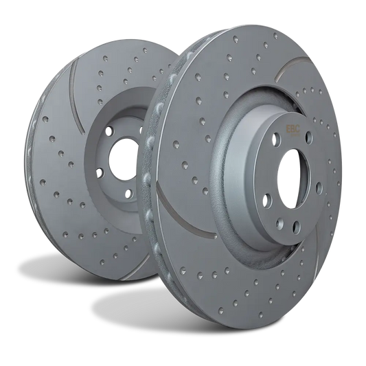 EBC Rear Performance Brake Discs For BMW F20 1 Series, F22 2 Series, F30 3 Series & F32 4 Series GD2067R ebc brakes