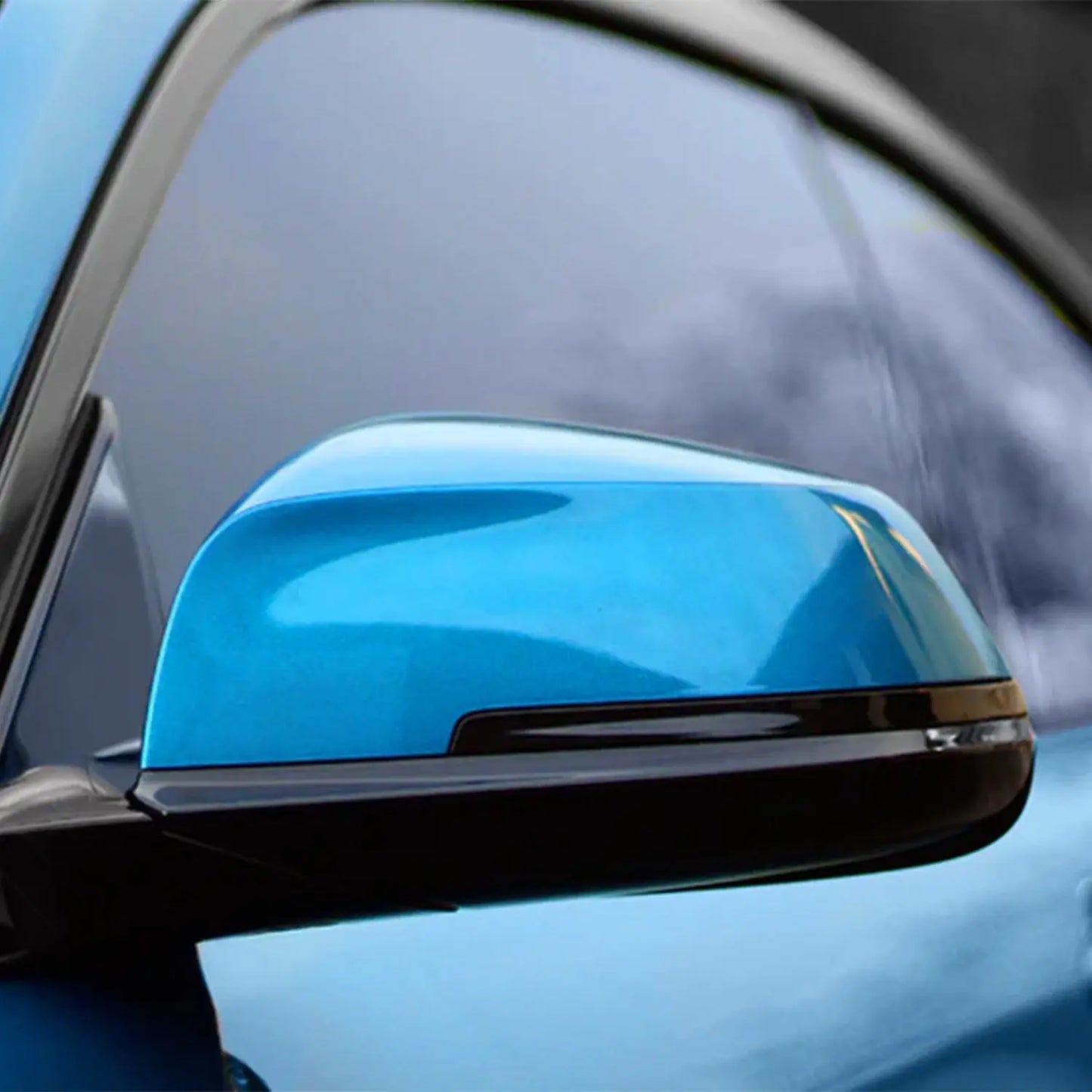 GoldenWrench BMW F Series Mirror Indicator Overlay Kit GoldenWrench