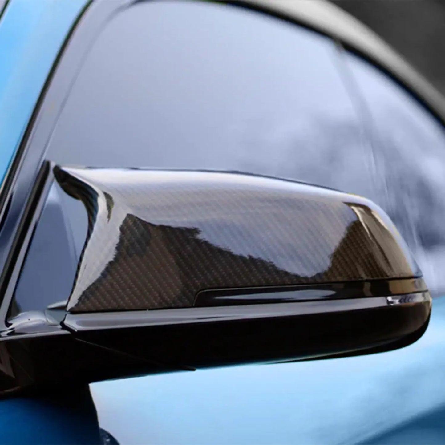 GoldenWrench BMW F Series Mirror Indicator Overlay Kit GoldenWrench