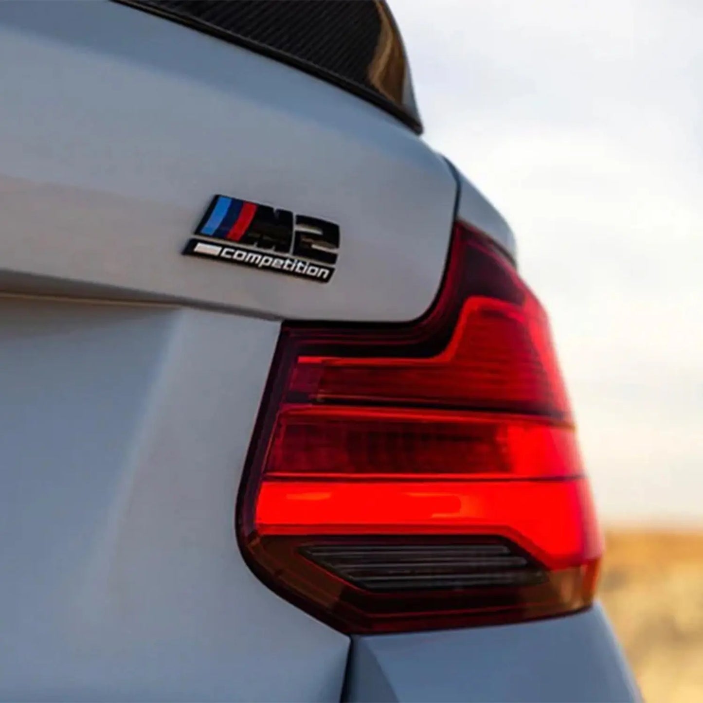 GoldenWrench BMW M2/2 Series Taillight Overlay Kit (F87/F22 LCI) GoldenWrench