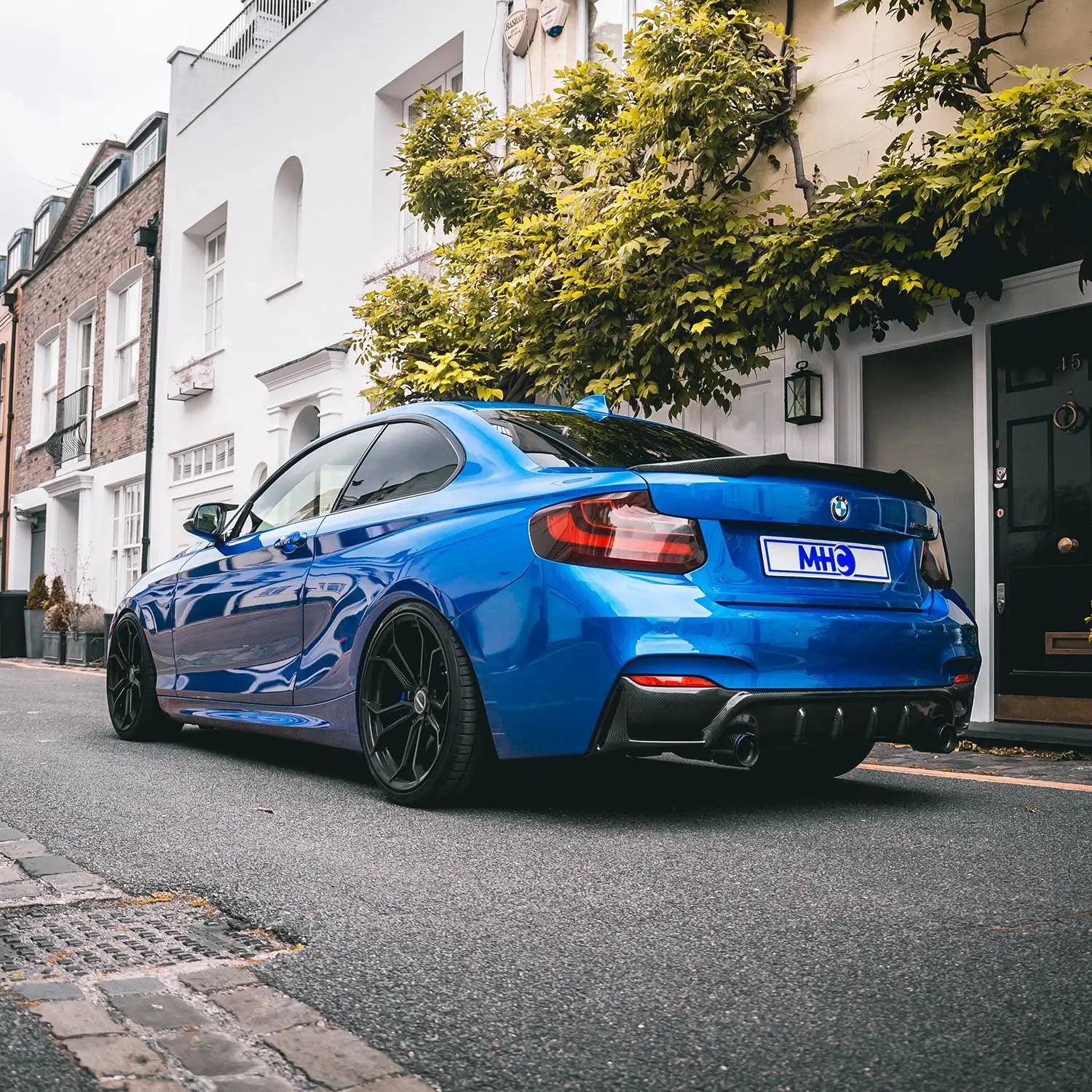 MHC+ BMW M2/2 Series M4 Style Rear Spoiler In Pre Preg Carbon Fibre (F87/F22) MHC
