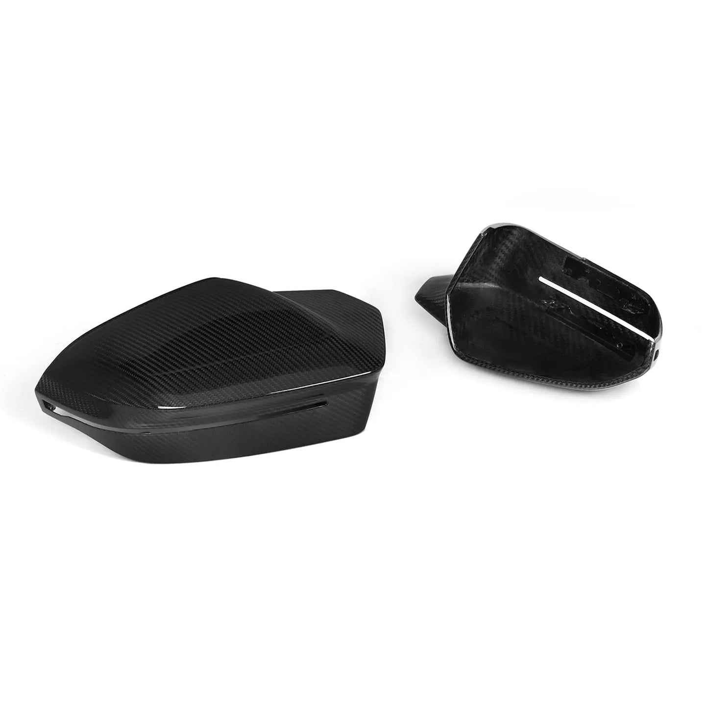 MHC+ BMW G90 & G99 M5 M Wing Mirror Covers In Pre Preg Carbon Fibre MHC