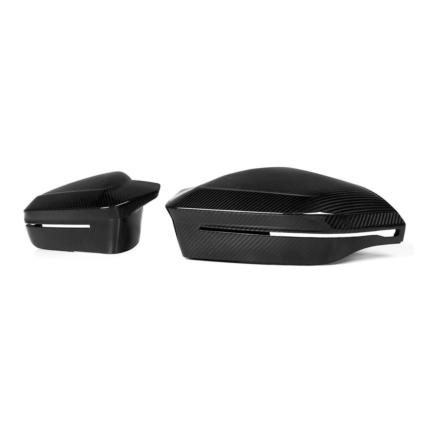 MHC+ BMW G90 & G99 M5 M Wing Mirror Covers In Pre Preg Carbon Fibre MHC