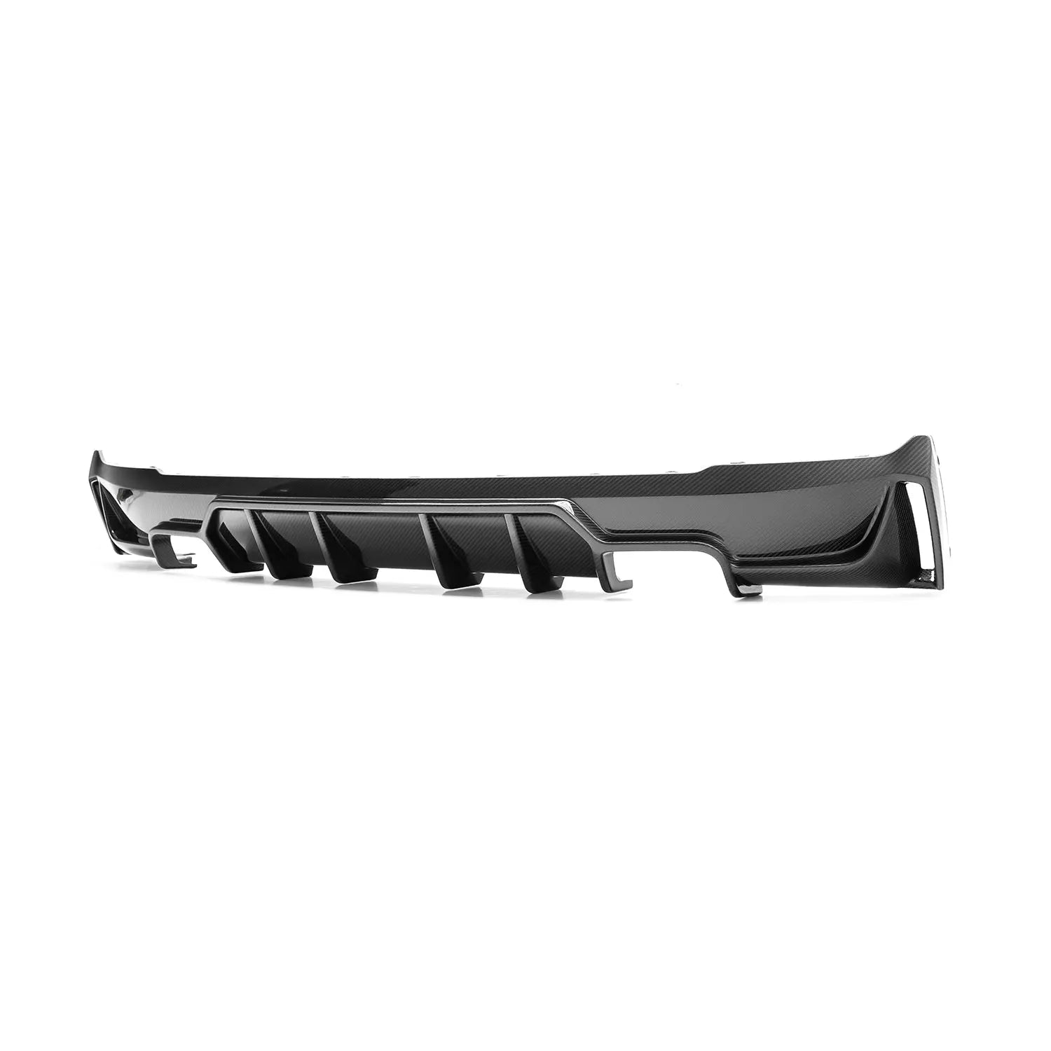 MHC+ BMW F22/F23 M235i & M240i Ultra Aggressive Style Rear Diffuser In Pre Preg Carbon Fibre R44 Performance