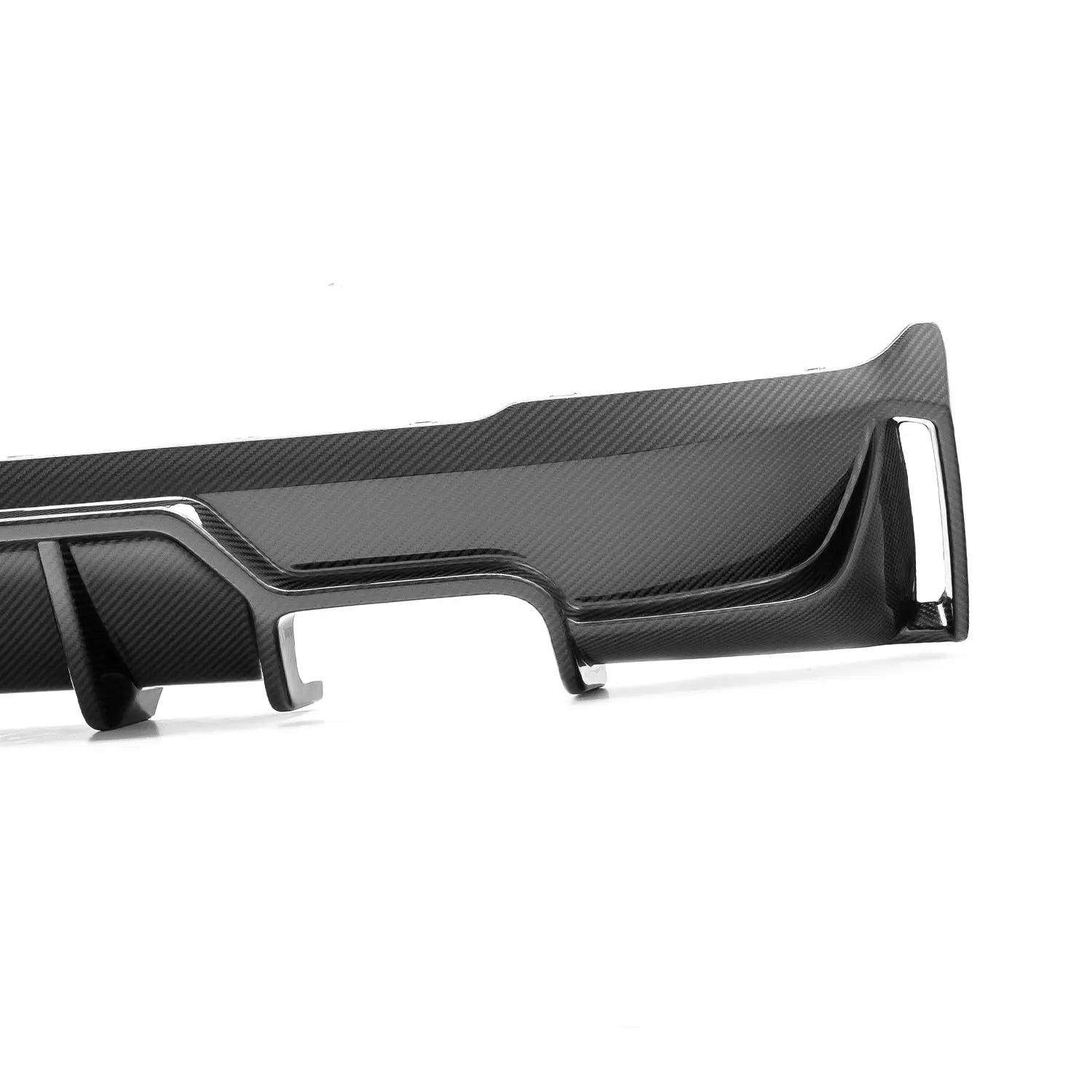 MHC+ BMW F22/F23 M235i & M240i Ultra Aggressive Style Rear Diffuser In Pre Preg Carbon Fibre R44 Performance