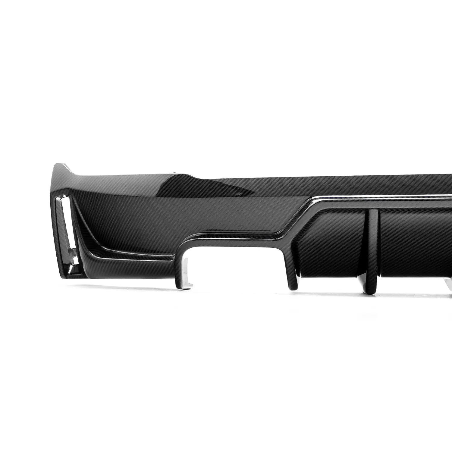 MHC+ BMW F22/F23 M235i & M240i Ultra Aggressive Style Rear Diffuser In Pre Preg Carbon Fibre R44 Performance