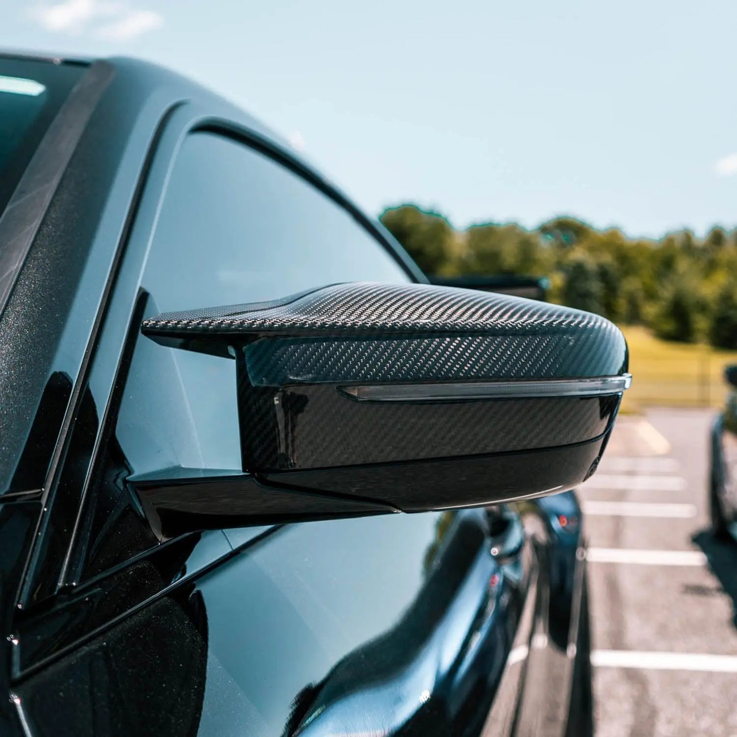 MHC+ BMW G Series M Wing Mirror Covers in Pre Preg Carbon Fibre (G80/G81/G82/G83/G87/G42) MHC