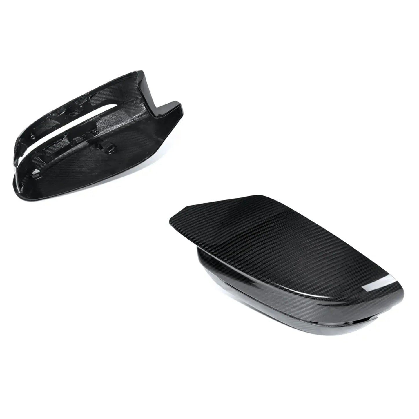 MHC+ BMW G Series M Wing Mirror Covers in Pre Preg Carbon Fibre (G80/G81/G82/G83/G87/G42) MHC