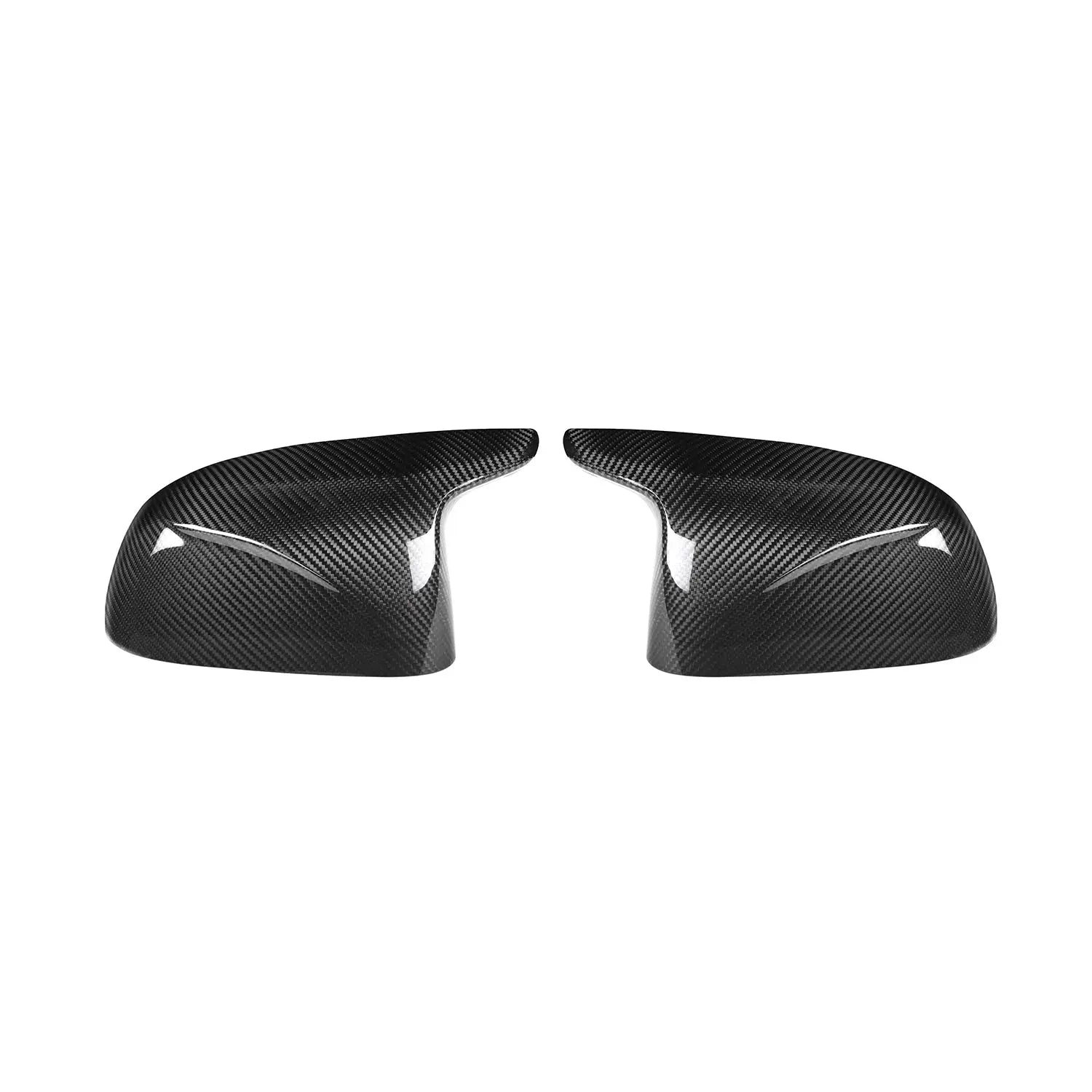 MHC+ BMW F97 X3M, F98 X4M, F95 X5M & F96 X6M Wing Mirror Covers In Pre Preg Carbon Fibre MHC