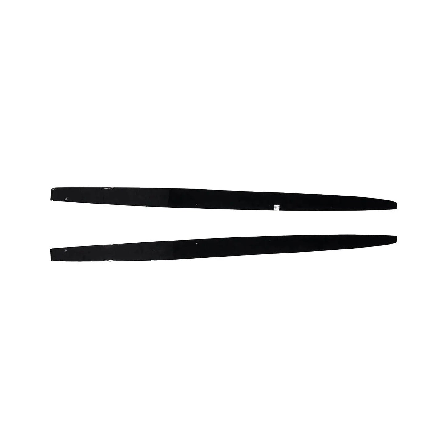 MHC Black BMW 1 Series LCI Full Length Side Skirts In Gloss Black (F20/F21) R44 Performance
