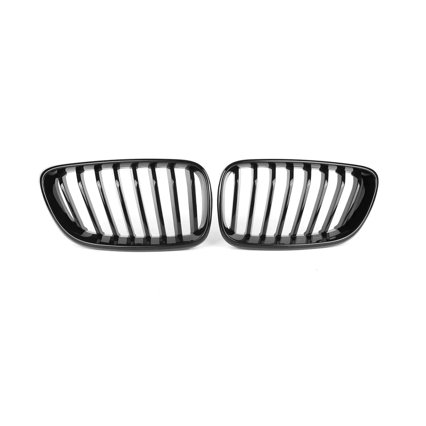 MHC Black BMW M2/2 Series Single Slat Front Grilles In Gloss Black (F87/F22/F23) MHC