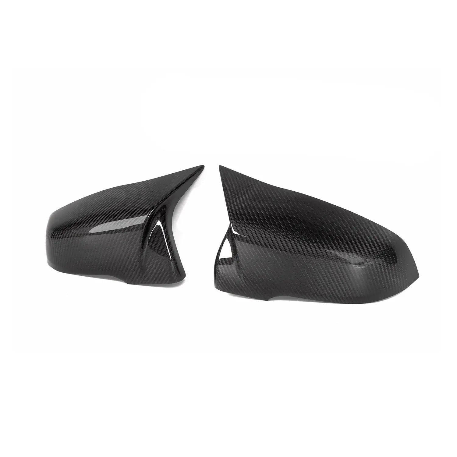 MHC+ BMW M Style Wing Mirror Covers In Pre Preg Carbon Fibre (F40/F44/G29/A90 Supra) MHC