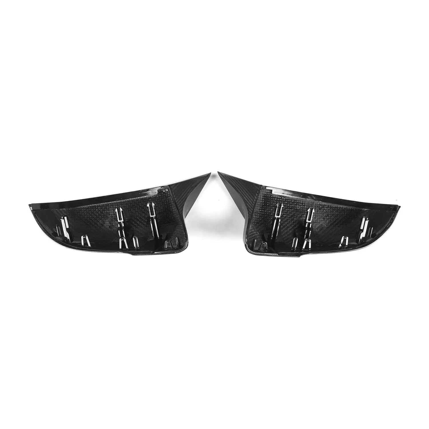 MHC+ BMW M Style Wing Mirror Covers In Pre Preg Carbon Fibre (F40/F44/G29/A90 Supra) MHC