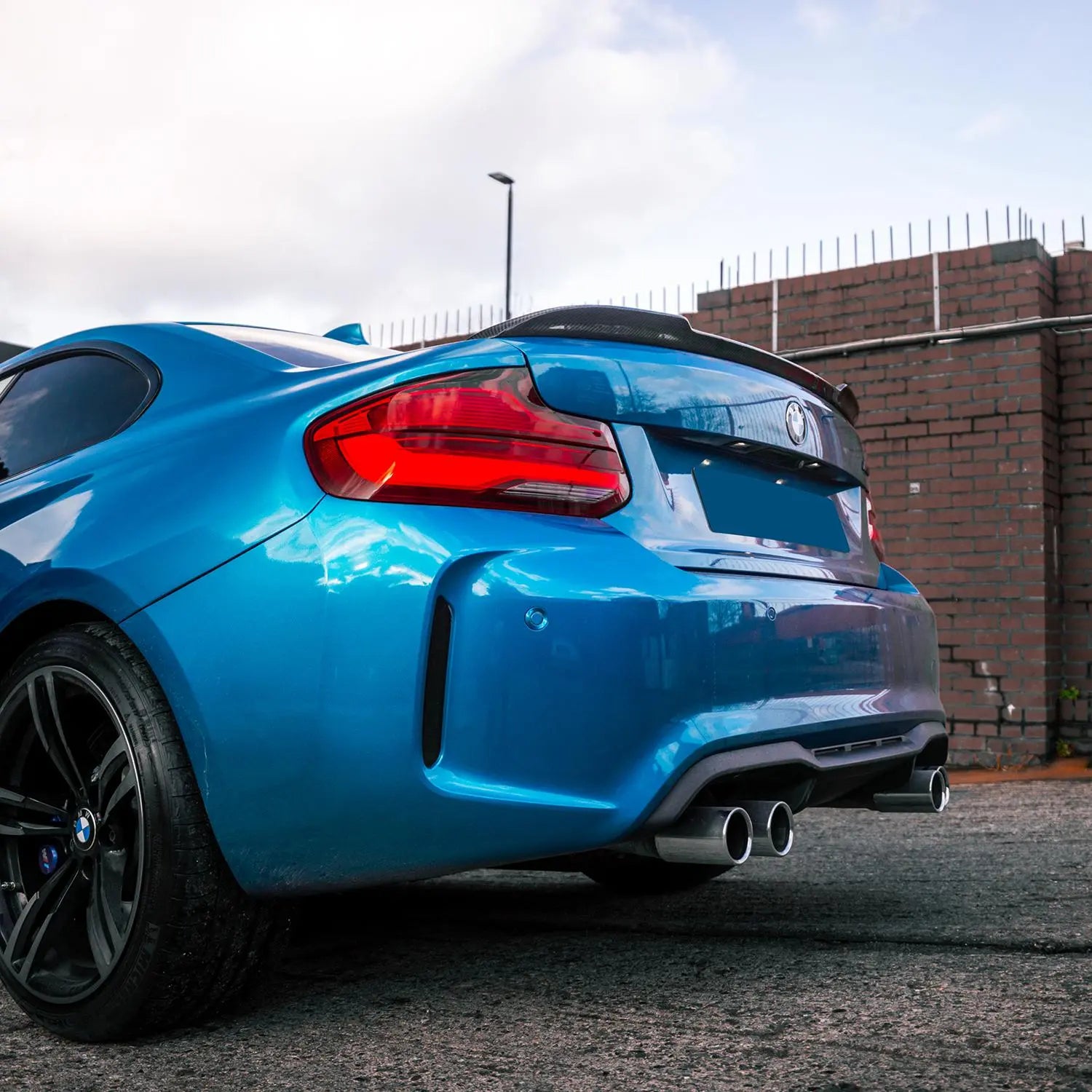 MHC+ BMW M2/2 Series CS Style Rear Spoiler In Pre Preg Carbon Fibre (F87/F22) R44 Performance