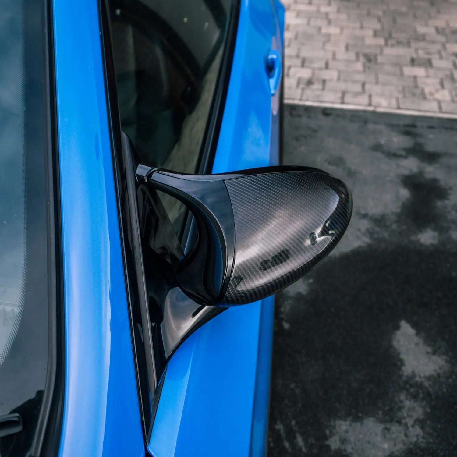 MHC+ BMW M3 Mirror Covers In Gloss Pre-Preg Carbon Fibre (E92/E93) MHC