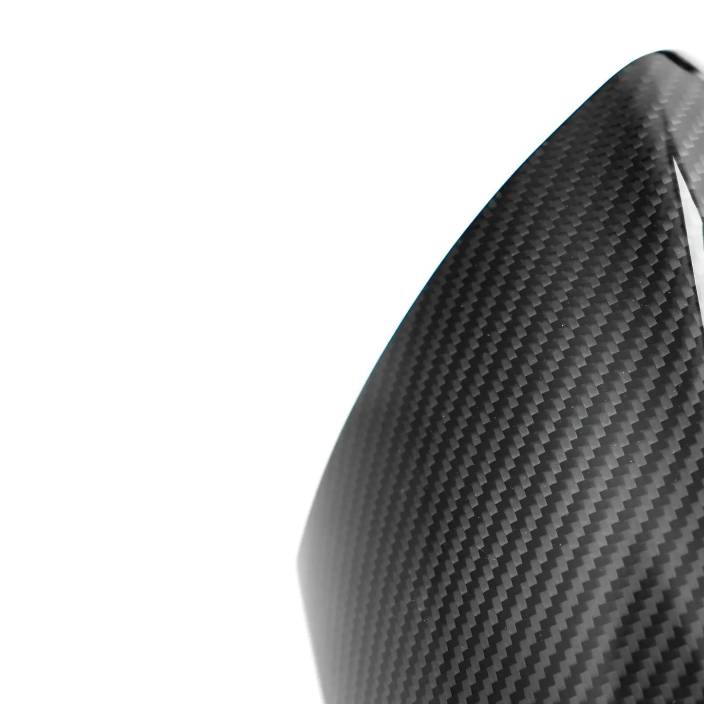 MHC+ BMW M3 Mirror Covers In Gloss Pre-Preg Carbon Fibre (E92/E93) MHC