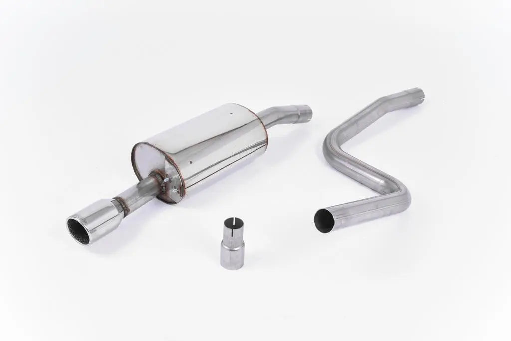 Milltek Ford Fiesta MK6 Zetec-S - Non-Resonated Cat-Back Exhaust System - ST150 Rear Valance Milltek