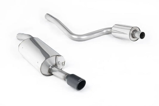 Milltek Cat Back Exhaust resonated Black tip Ford Fiesta Mk6 ST 150 05-08 Milltek