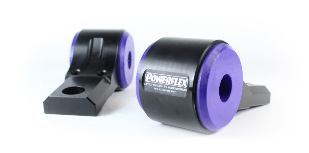 Powerflex Front Wishbone Rear Bush Caster Offset PFF19-1102G - MK6 Fiesta