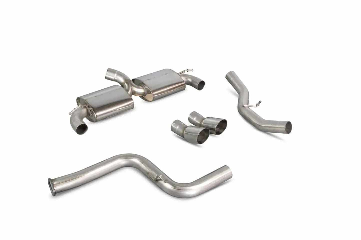 Scorpion Ford Focus RS MK2 (2009-11) Non-Resonated Cat-Back Exhaust Diversion Automotive