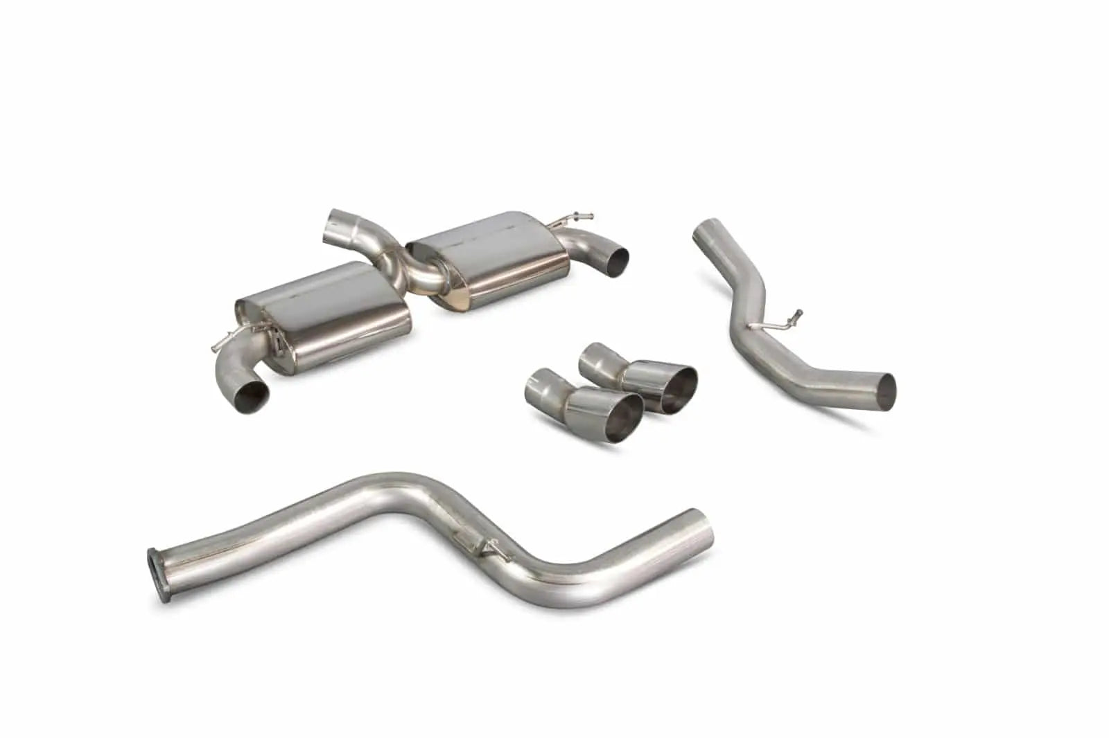 Scorpion Ford Focus RS MK2 (2009-11) Non-Resonated Cat-Back Exhaust Diversion Automotive