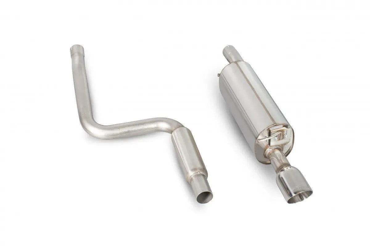 Scorpion Exhausts - Ford Fiesta ST150 Resonated cat-back System scorpion exhaust