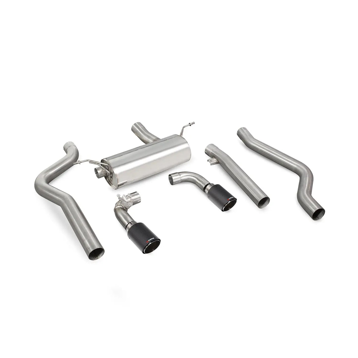 Scorpion BMW M140i Non Resonated Cat Back Exhaust System (F20/F21 Non GPF Model) scorpion exhaust