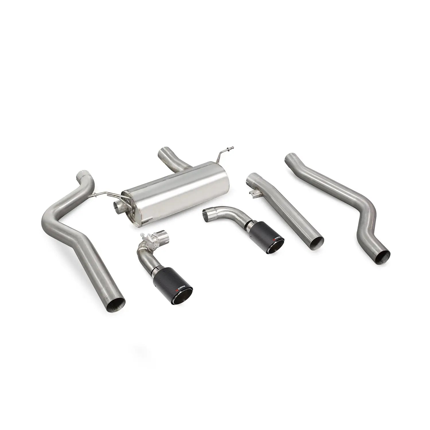 Scorpion BMW M140i Non Resonated Cat Back Exhaust System (F20/F21 Non GPF Model) scorpion exhaust