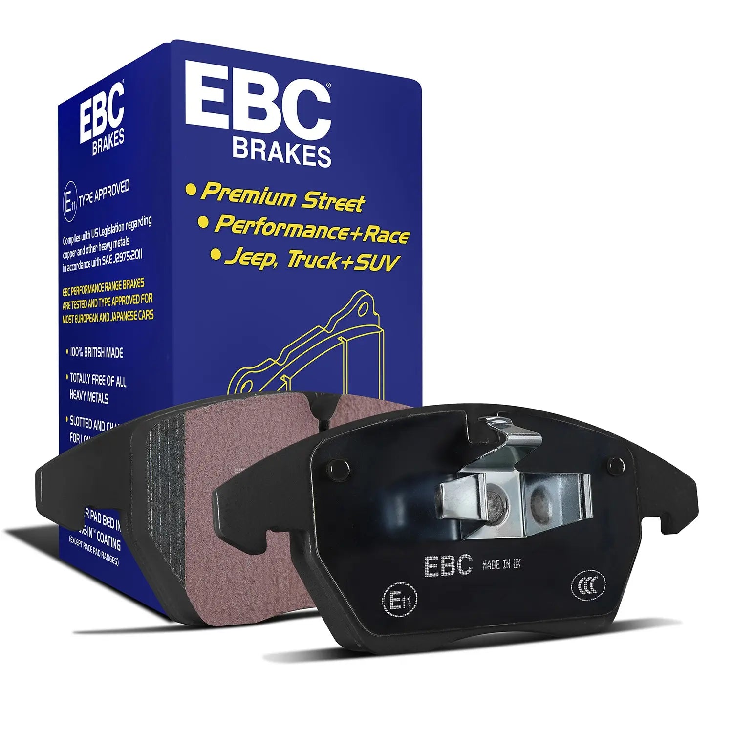 EBC Ultimax Brake Pad OE Replacement Set front brake pads: Ford Mondeo DP1322 ebc brakes