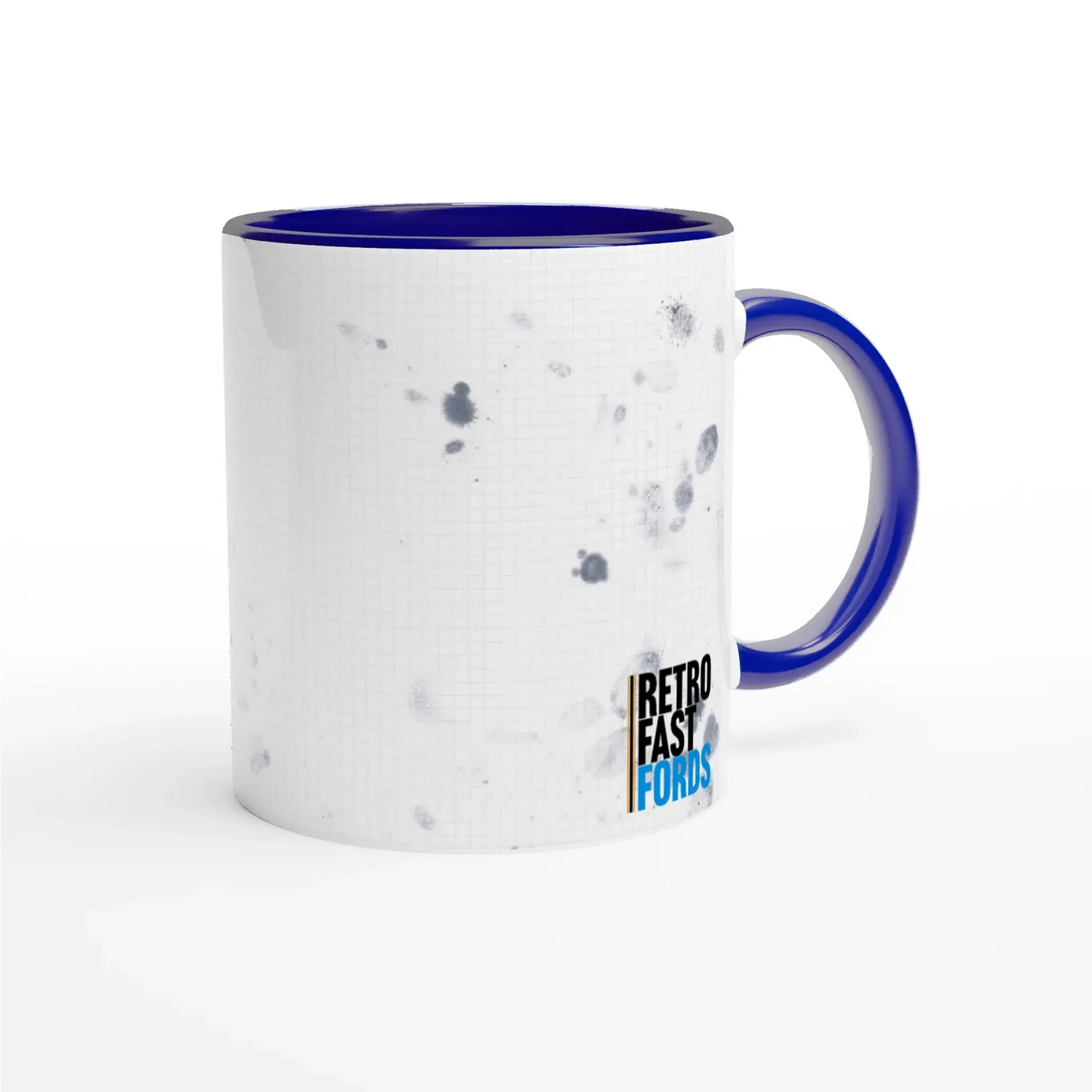 Personalised ST150 outline 11oz Ceramic Mug with Color Inside Retro Fast Fords